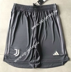 2023-2024 Juventus 2nd Away Black Thailand Soccer Shorts-2886