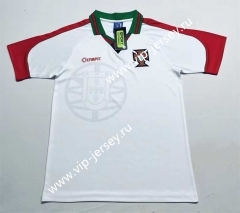 Retro Version 96-97 Portugal Away White Thailand Soccer Jersey AAA-2282