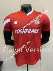 Player Version 2023-2024 TolucaCD Home Red Thailand Soccer Jersey AAA-5698