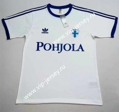 Retro Version 1982 Finland Home White Thailand Soccer Jersey AAA-2282