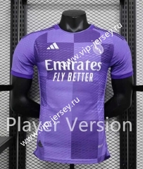 Player Version 2023-2024 Special Version Real Madrid Purple Thailand Soccer Jersey AAA-888