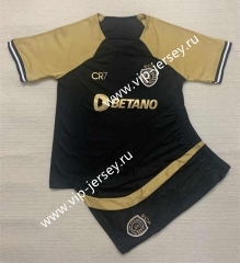 2023-2024 Sporting Clube de Portugal 2nd Away Black Soccer Uniform-AY