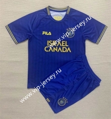2023-2024 Maccabi Tel Aviv Away Blue Soccer Uniform-AY