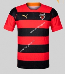 2023-2024 Pohang Steelers Home Red&Black Stripe Thailand Soccer Jersey AAA-417