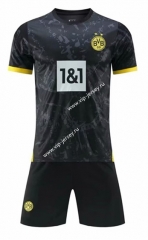 2023-2024 Borussia Dortmund Away Black Soccer Uniform-1506