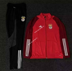 2023-2024 Benfica Red Thailand Soccer Jacket Uniform-HR
