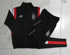 2023-2024 AC Milan Black Thailand Soccer Jacket Uniformm-815