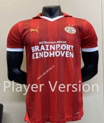 Player Version 2023-2024 Eindhoven Home Red Thailand Soccer Jersey AAA-5698