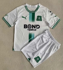 2023-2024 Plymouth Argyle Away White Soccer Uniform-AY