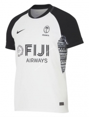 2023-2024 Fiji Sevens Home White Thailand Rugby Shirt