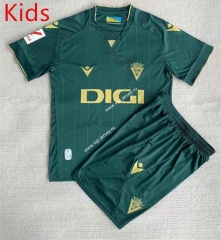 2023-2024 Cádiz CF 2nd Away Green Kid/Youth Soccer Uniform-AY