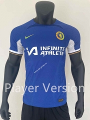 Player Version 2023-2024 Chelsea Home Blue Thailand Soccer Jersey AAA Without AD-416