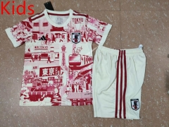 2023-2024 Samurai Edition Japan Red Kid/Youth Soccer Uniform-507