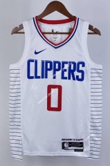 2023 Los Angeles Clippers Home White #0 NBA Jersey-311