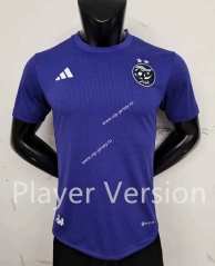 Player Version 2023-2024 Algeria Purple Thailand Soccer Jersey AAA-9926