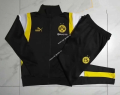 2023-2024 Borussia Dortmund Black Thailand Soccer Jacket Uniform-815
