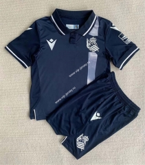 2023-2024 Real Sociedad 2nd Away Royal Blue Soccer Uniform-AY