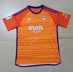 2023-2024 Albacete Balompié 2nd Away Orange Thailand Soccer Jersey-7T