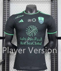 Player Version 2023-2024 Al-Ahli Saudi Black Thailand Soccer Jersey AAA-888