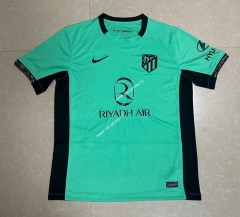 (S-4XL) 2023-2024 Atletico Madrid 2nd Away Green Thailand Soccer Jersey AAA-818
