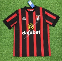 (S-4XL) 2023-2024 AFC Bournemouth Home Red&Black Thailand Soccer Jersey AAA-403