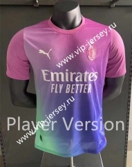 Player Version 2023-2024 AC Milan 2nd Away Purple Thailand Soccer Jersey AAA-518