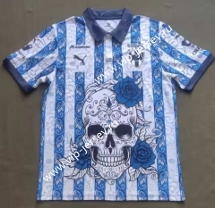 2023-2024 Special Version Day Of The Dead Monterrey Blue&White Thailand Soccer Jersey AAA-912
