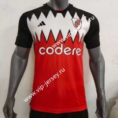 (S-4XL) 2023-2024 River Plate Away Red Thailand Soccer Jersey AAA-416