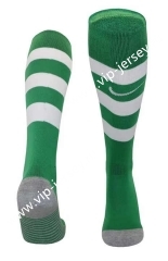 2023-2024 Sporting Clube de Portugal Home White&Green Soccer Socks