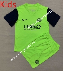 2023-2024 Sunderland AFC 2nd Away Fluorescent Kids/Youth Soccer Uniform-AY