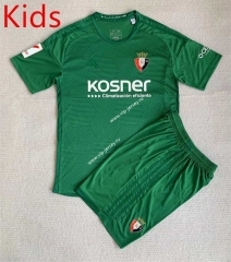 2023-2024 CA Osasuna 2nd Away Green Kids/Youth Soccer Uniform-AY