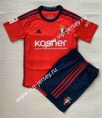 2023-2024 CA Osasuna Home Red Soccer Uniform-AY