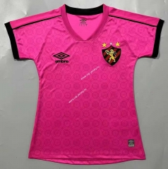 2023-2024 Sport Recife Pink Women Thailand Soccer Jersey AAA-908