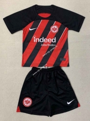 2023-2024 Eintracht Frankfurt Home Red&Black Soccer Uniform-AY