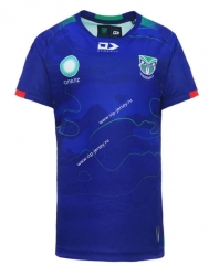 2023 Warriors Dark Blue Thailand Rugby Training Shirt