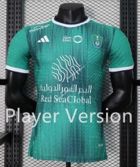 Player Version 2023-2024 Al-Ahli Saudi Green Thailand Soccer Jersey AAA-888