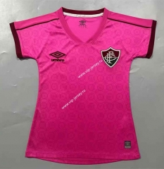 2023-2024 Fluminense de Feira Pink Women Thailand Soccer Jersey AAA-908