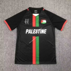 2023-2024 Palestino Black Thailand Soccer Jersey AAA-417