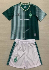 2023-2024 SV Werder Bremen Home Green Soccer Uniform-AY