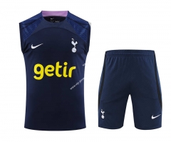 2023-2024 Tottenham Hotspur Royal Blue Thailand Training Soccer Vest Uniform-418
