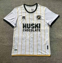 2023-2024 Millwall Away White Thailand Soccer Jersey AAA-512