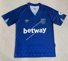 2023-2024 West Ham United 2nd Away Blue Soccer Uniform-AY