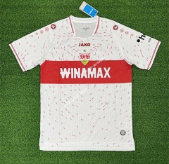 (S-4XL) 2023-2024 VfB Stuttgart Home White&Red Thailand Soccer Jersey AAA-403