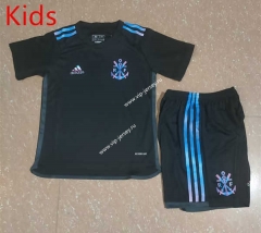 2023-2024 Flamengo 2nd Away Black Kids/Youth Soccer Uniform-507
