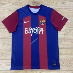 2023-2024 Barcelona Jointly-Designed Red&Blue Thailand Soccer Jersey AAA-7209