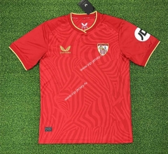 (S-4XL) 2023-2024 Sevilla Away Red Thailand Soccer Jersey AAA-403