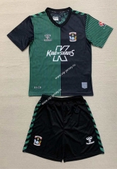 2023-2024 Coventry City 2nd Away Green&Black Soccer Uniform-AY