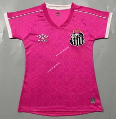 2023-2024 Santos FC Pink Women Thailand Soccer Jersey AAA-908