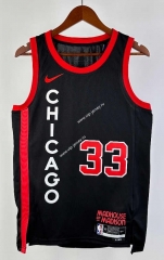 2024 City Edition Chicago Bulls Black #33 NBA Jersey-311