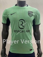 Player Version 2023-2024 Atletico Madrid 2nd Away Green Thailand Soccer Jersey AAA-518